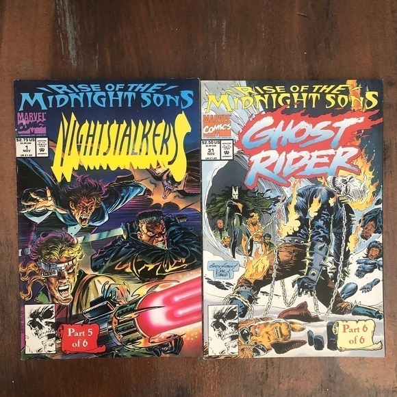 Marvel Other - Marvel Comics Rise of the Midnight Sons NIGHTSTALKERS /GHOST RIDER